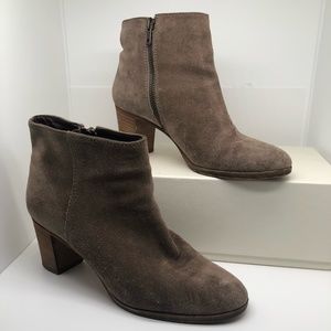 J  CREW Italian leather ankle boots